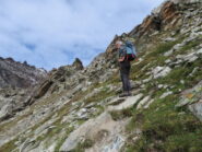 Ultima salita per il colle