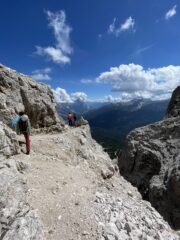 Cengia della discesa 