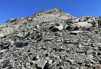 salita dal colle Girard