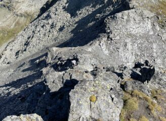 dalla cima ai piedi del passaggio