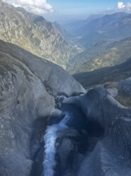 Marmitte create dal rio di Peraciaval