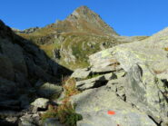 Punta Serene prima del lago del Crot