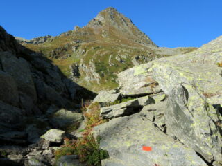 Punta Serene prima del lago del Crot