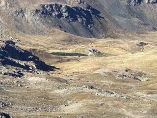 Uno sguardo verso il rifugio La Blanche, nostra prossima tappa