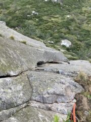 L2 dopo la pulizia, prima della rimozione della terra smossa