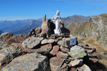 La Madonnina sulla vetta del Monte Taf