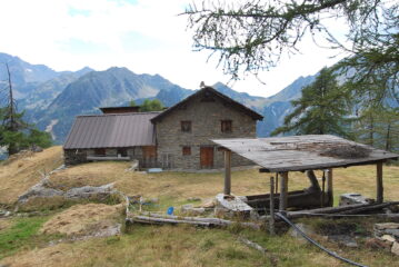 L’alpeggio di Obro Hoebeerg scendendo sull’11A