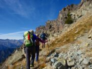 il traverso sotto la cresta