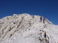 il tratto superiore  della salita