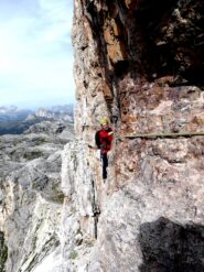 Ancora sul traverso.