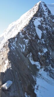 la cresta nord dell'Alphubel