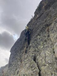 Sulla variante seguita in partenza