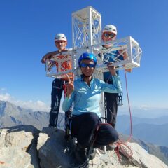 dalla vetta panorama stupendo