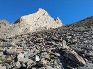 la parete S dove in centro passa la Fant'Asti