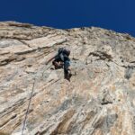 Samy alla partenza del primo tiro