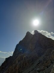 La Rocca raggiungendo Passo Desertes