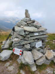 cima dell'ASnas 2039 m.