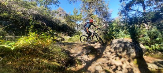 La discesa diventa più interessante sul 4B e 4A