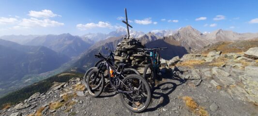 Panorama pazzesco in cima