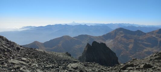 Testa Nera e Monviso