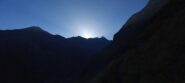 Ultime luci sul Rocciamelone.