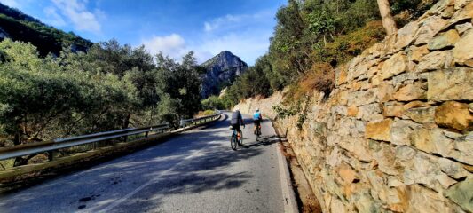 In salita verso il Giogo