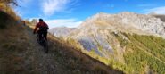 Verso il monte Autes percorso in ottime condizioni 