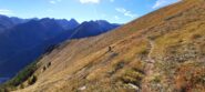 I lunghi traversi sul versante sud
