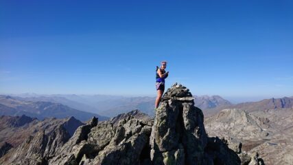 In vetta al Charve o Dents Rouges