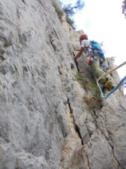 Partenza ottavo e ultimo tiro