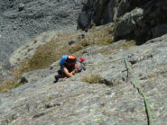 La bella placca sopra il passo chiave di L2