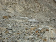 quello che resta del ghiacciaio Maledia ( ormai moribondo )