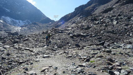 Verso il colle Sulè.