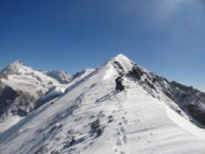 Sulla sx, la Dent d'Herens