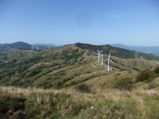 Crinale verso il Passo di Cento Croci