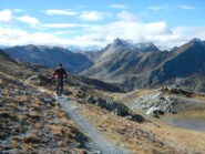 sentiero panoramico in direzione del Colle Sibolet