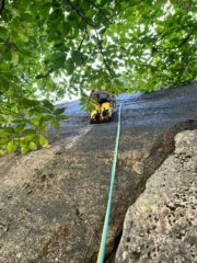 Partenza L6 (ora i rami sono spariti)