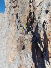 Alla base del diedro della ottoz 