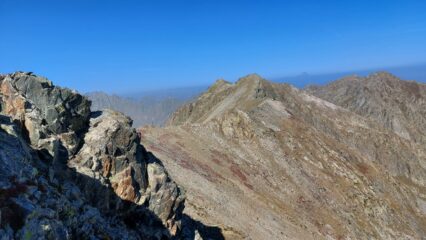 Dal Carbonè, la cresta fino alla Savina