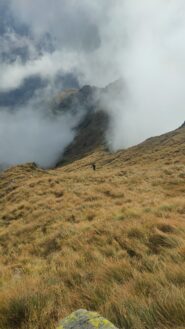 discesa dalla Punta Dondogna