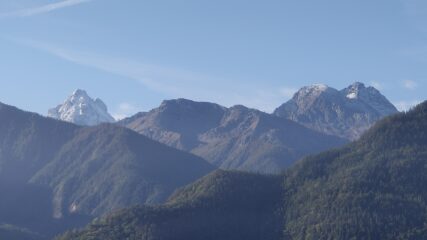 Monviso con la prima neve