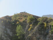 in vista della vetta