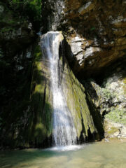 La cascata superiore