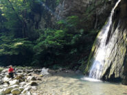Cascata e specchio d'acqua
