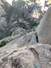 tiro di 6c visto da sopra