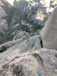 tiro di 6c visto da sopra