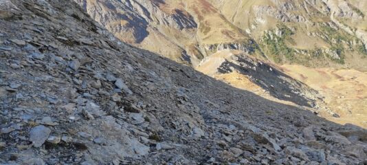 In discesa dal Pignerol