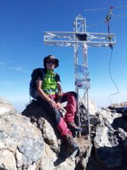 sulla cima 