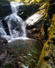 Seconda calata con sfregamento 