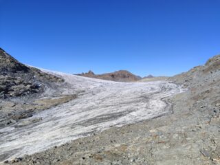 Ghiacciaio dal colle della resta